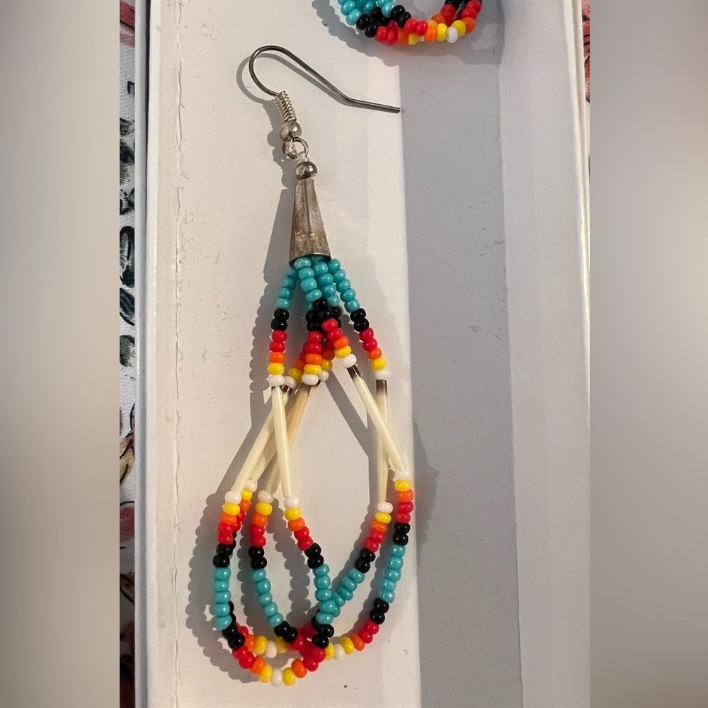 Handmade earrings - Picture 3 of 3
